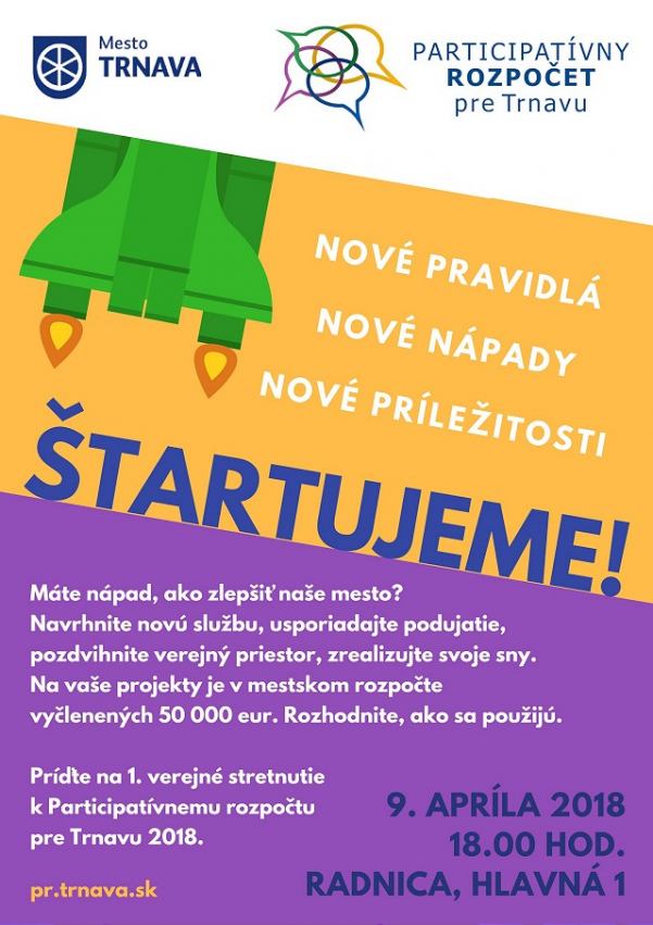Trnavčania rozhodnú o prerozdelení časti mestského rozpočtu, radnica pripravuje stretnutie