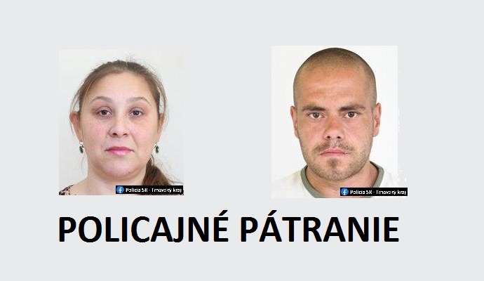 Polícia pátra po Dagmare z Trnavy a Branislavovi z Piešťan