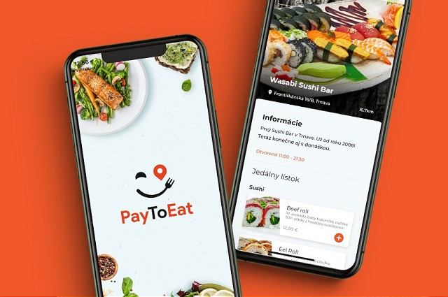 PayToEat - nová apka na objednávanie jedla dorazila do Trnavy. Poď jesť mesiac zadarmo!