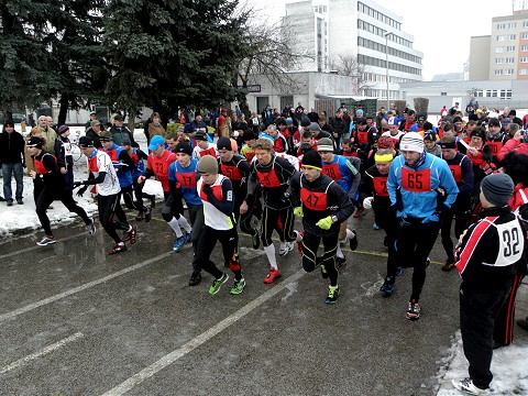 FOTO: Zimný beh zdravia zaznamenal rekordný počet účastníkov