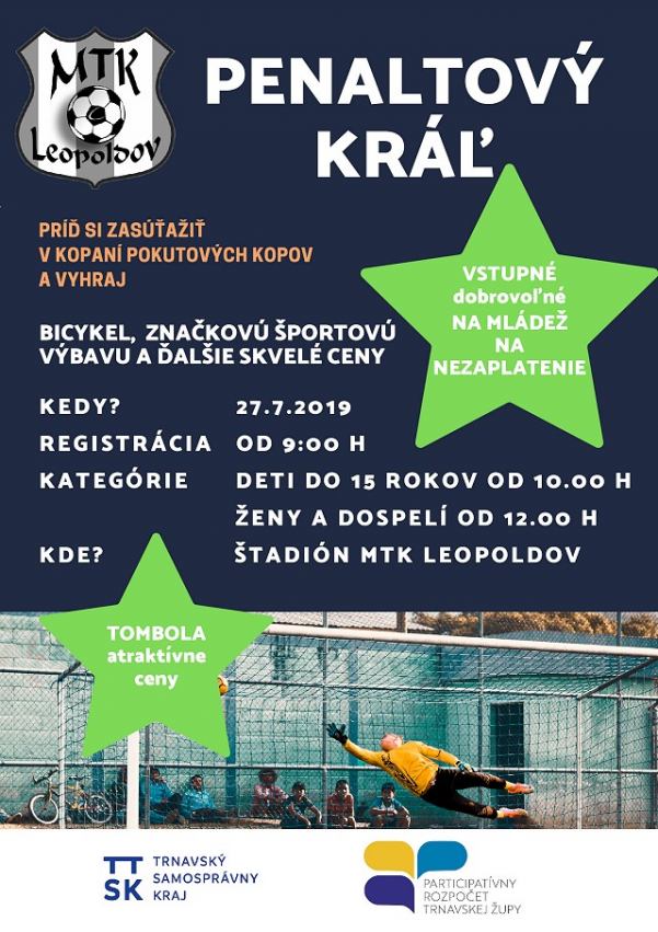 V Leopoldove oprášili tradíciu, v sobotu organizujú súťaž v kopaní penált