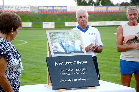 Josefovi Gerykovi odhalili v Červeníku pamätnú tabuľu