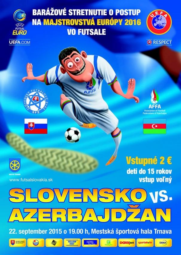 Futsalová repre v Trnave: Slováci zabojujú o postup na európsky šampionát
