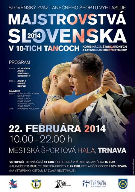 V sobotu do Trnavy zavíta slovenská tanečná špička