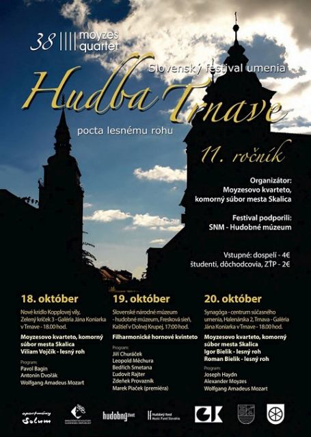 Festival Hudba Trnave prinesie do mesta zvuk lesného rohu