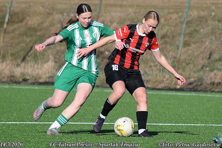 Futbalistky Spartaka odišli z Prešova s debaklom, základnú časť ukončia u majstra