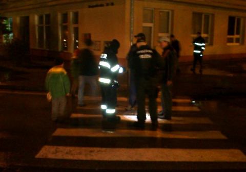 Na rohu Študentskej a Hospodárskej sa roztrhla voda