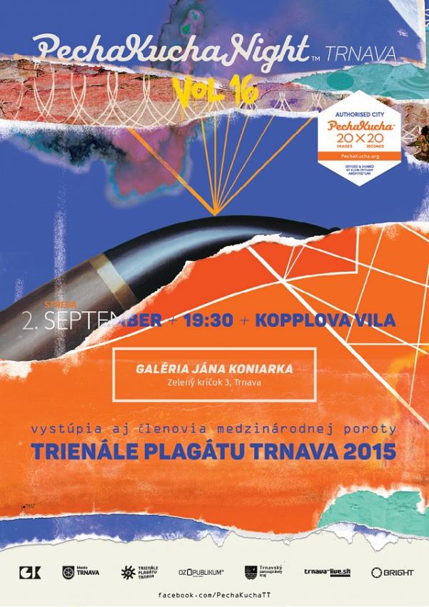 Zahraniční hostia budú hovoriť na PechaKucha Night o grafickom dizajne