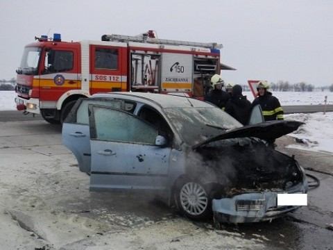 Pracovný týždeň začali hasiči likvidovaním požiaru motora