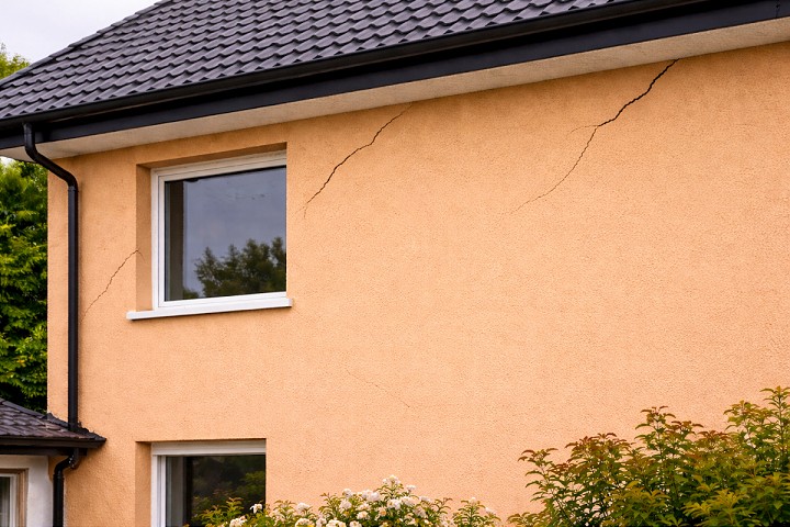 Ako opraviť praskliny na fasáde a predísť ich návratu