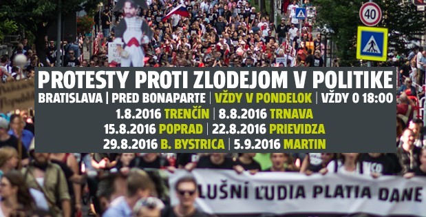 Na Trojičnom námestí bude v pondelok protest ku kauze Bašternák