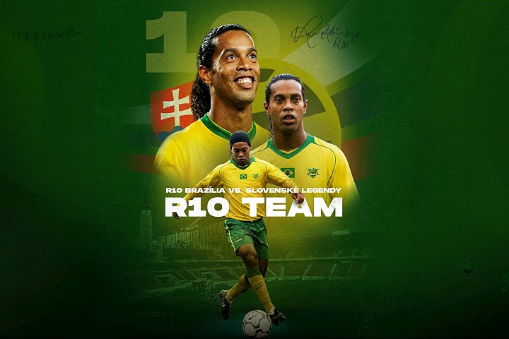 Ronaldinho poslal odkaz do Trnavy: Hľadisko sa na exhibíciu poriadne plní