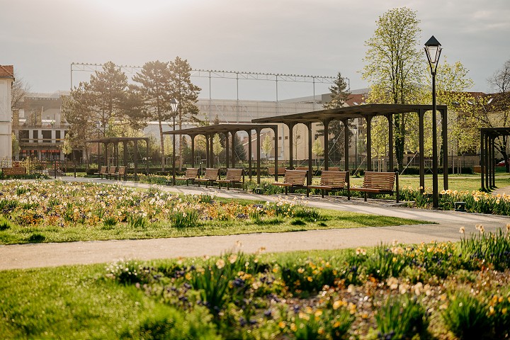Obnovu Ružového parku zavŕšilo spustenie fontán, rozkvitne tu 750 ruží