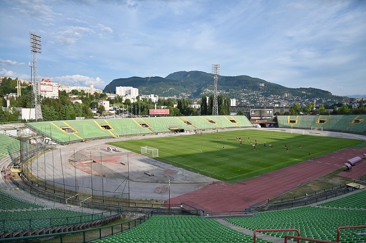 Sarajevo je mesto kontrastov, Spartak nastúpi na štadióne, kde bola olympiáda