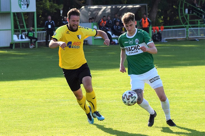 Futbal, 3. liga: Malženice remizovali v šlágri s Myjavou