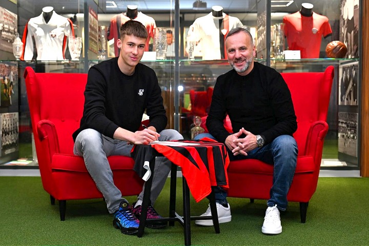 Spartak si zazmluvnil mladý talent, Šimon Lenghart dostal svoj prvý kontrakt
