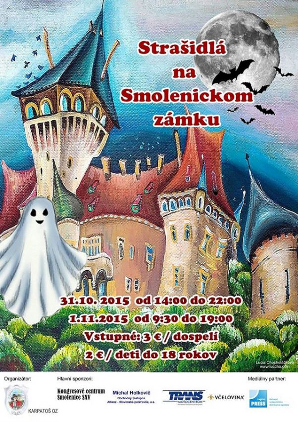 Na Smolenickom zámku úradujú strašidlá, cez víkend odporúčajú vstup len odvážnym