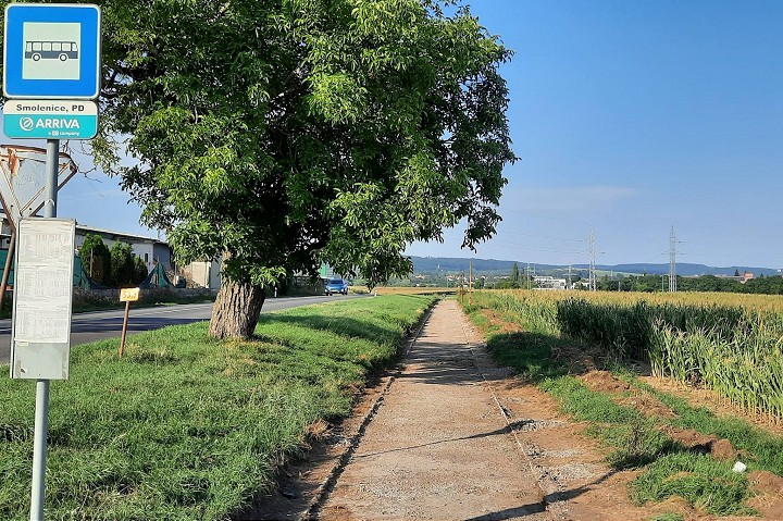 Smolenice stavajú cyklochodník, povedie k priemyselnej časti obce