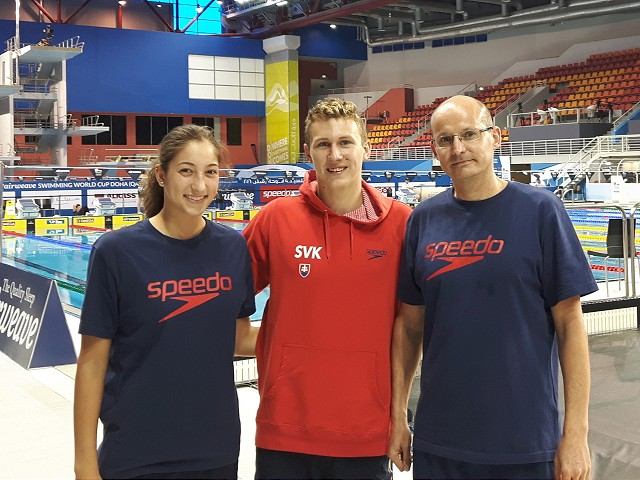 Výsledky trnavských plavcov idú do sveta! Tomanová a Halas uspeli v Dubaji a Katare