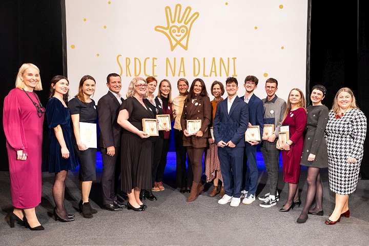 Srdce na dlani si všimlo Amazonky, mobilný hospic aj dobrovoľníčku z BUDDY