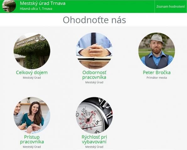 Trnavčania môžu hodnotiť úradníkov cez aplikáciu v mobile