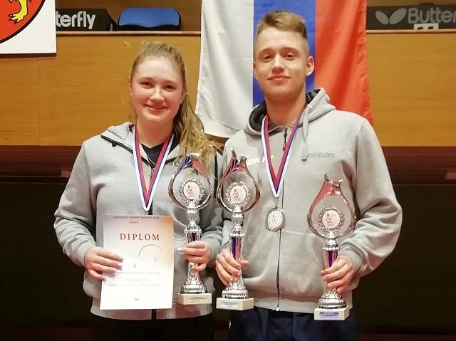 Stolnotenisové majstrovstvá Slovenska dopadli pre Trnavu mimoriadne úspešne