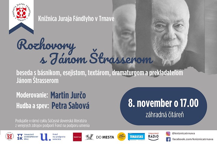 Do knižnice príde na besedu publicista Ján Štrasser