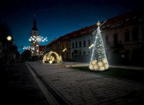 Vianočnú výzdobu v Trnave ničia opití vysokoškoláci