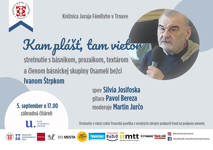 Do knižnice príde na besedu osamelý bežec Ivan Štrpka
