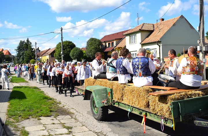 V Suchej oslávili dožinky, nadväzujú družbu s moravským Březí