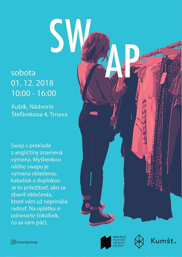 Akcia Trnavský swap pomôže oživiť šatník, ponúkne na výmenu oblečenie