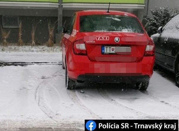 Žena, ktorá v Trnave šoférovala taxík, nafúkala 1,5 promile
