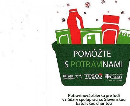 Slovenská katolícka charita organizuje v trnavskom hypermarkete zbierku tovaru