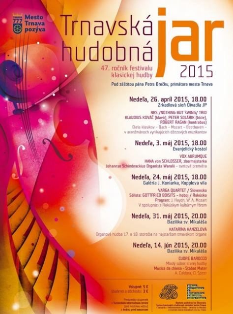 Hudobnú jar otvoria v Trnave jazzové úpravy Bacha, Mozarta a Beethovena