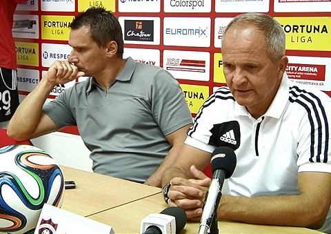 Tréner Spartaka Jarábek pochválil mužstvo za výkon proti Zlatým Moravciam