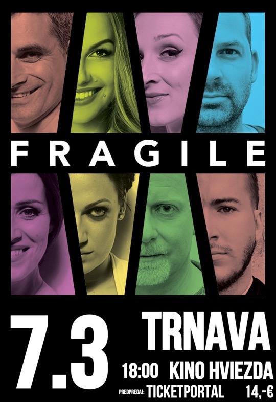 Tip na vianočný darček: Fragile sa vráti do Trnavy v marci, lístky už sú v predaji