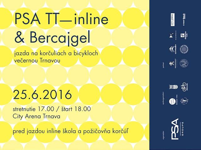 Inline korčuliari a cyklisti pôjdu v sobotu Trnavou, štart jazdy bude pri City Arene