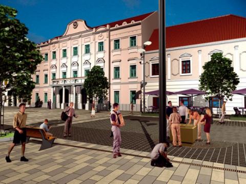 Genius loci pešej zóny by tam iste mal rád aj voly