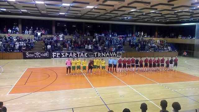 Futsalisti Spartaka pred tisíckou divákov otočili zápas proti Žiline
