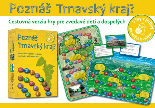 O Trnavskom kraji vznikla spoločenská hra, predstavuje pozoruhodnosti regiónu