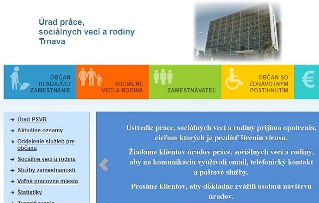 Na úrady práce nechoďte osobne, stačí sa ozvať emailom alebo telefonicky