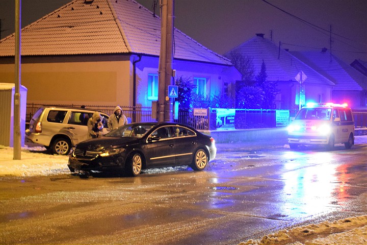 Nehoda na trnavskej Kopánke, zrazili sa dve vozidlá