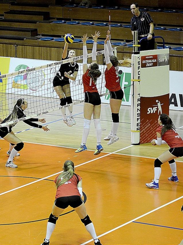Trnavské volejbalistky aj v oklieštenom zložení odohrali s Nitrou dobrý zápas