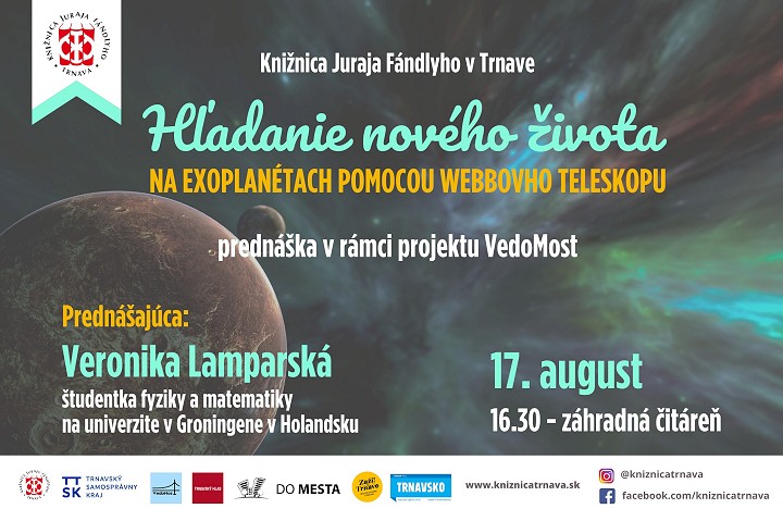 Vedomost priniesie do knižnice debatu o Hľadaní nového života vo vesmíre