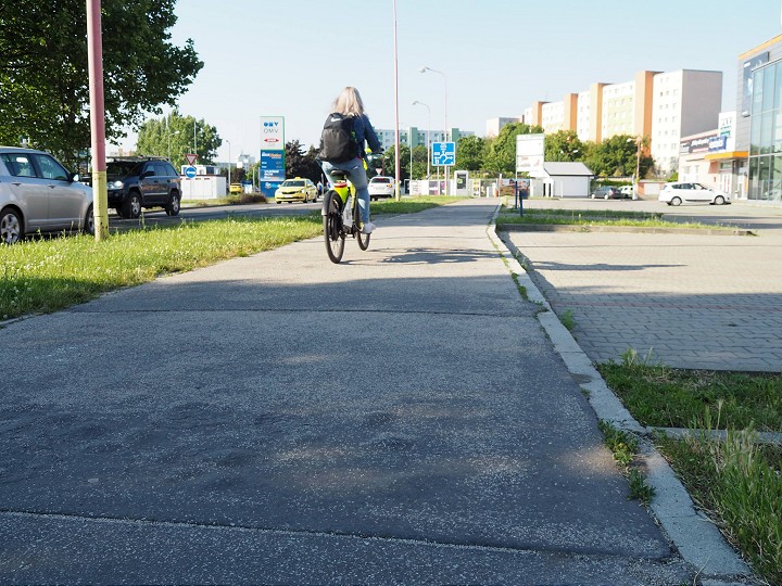 Na cyklochodník na Veternej ulici vyhlásila Trnava nové verejné obstarávanie