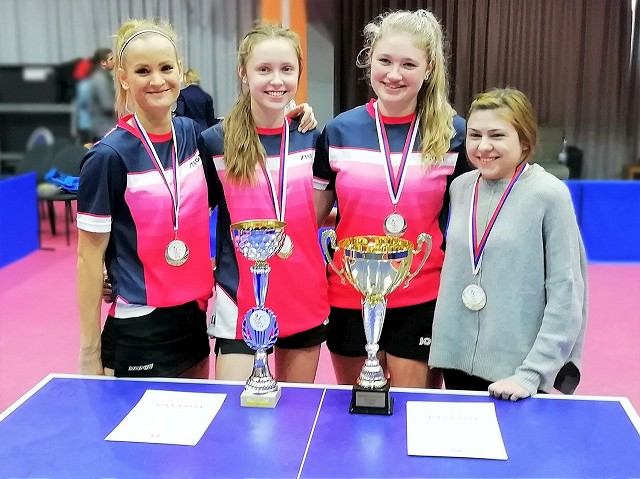 Ženy Viktórie získali historický titul pre trnavský stolný tenis