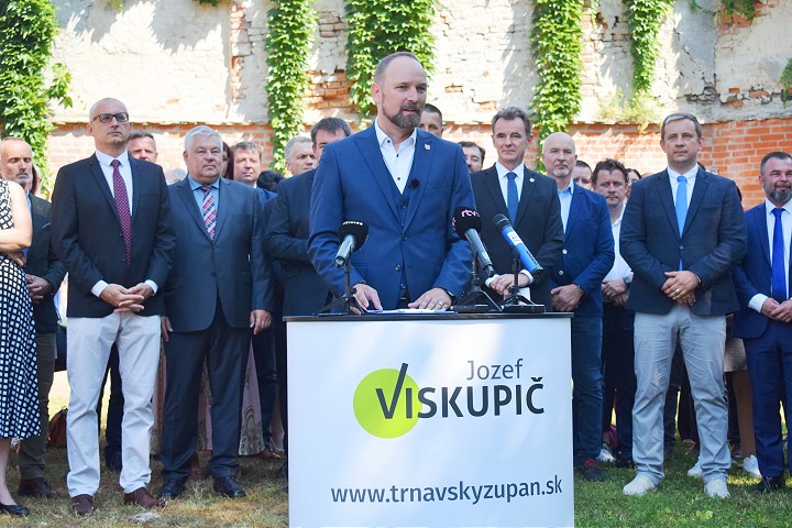 Jozefa Viskupiča v kandidatúre na trnavského župana podporia viaceré strany