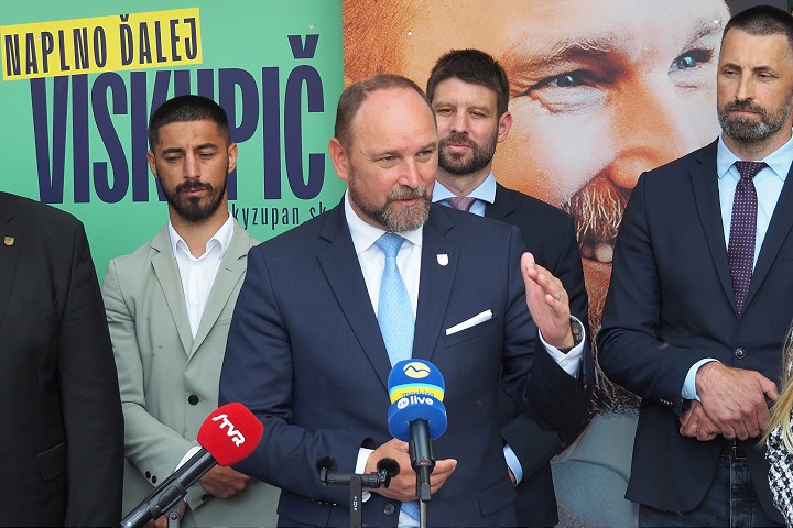 Jozef Viskupič získal pre svoju kandidatúru na župana širokú podporu strán