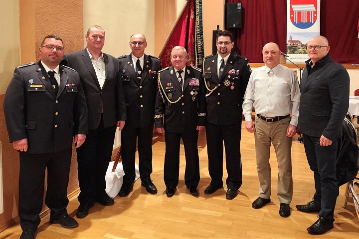 Dobrovoľní hasiči z Vlčkoviec oslávili sto rokov od vstupu do okresnej organizácie