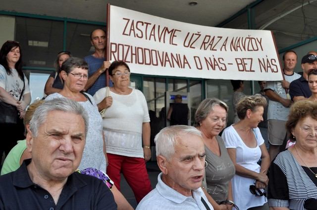 Voderadčania si nepomohli, petícia krajských poslancov nepresvedčila